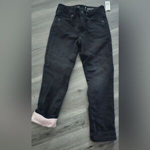 Gap lined jeans